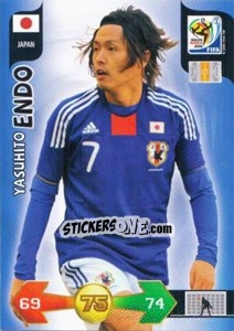 Figurina Yasuhito Endo - FIFA World Cup South Africa 2010. Adrenalyn XL (UK edition) - Panini