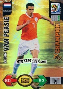 Sticker Robin van Persie - FIFA World Cup South Africa 2010. Adrenalyn XL (UK edition) n. 253 - Panini