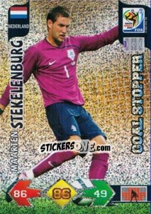 Cromo Maarten Stekelenburg - FIFA World Cup South Africa 2010. Adrenalyn XL (UK edition) - Panini