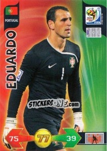 Cromo Eduardo - FIFA World Cup South Africa 2010. Adrenalyn XL (UK edition) - Panini
