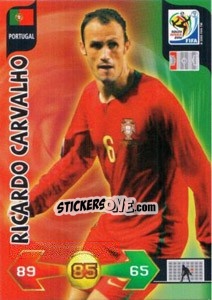 Figurina Ricardo Carvalho - FIFA World Cup South Africa 2010. Adrenalyn XL (UK edition) - Panini