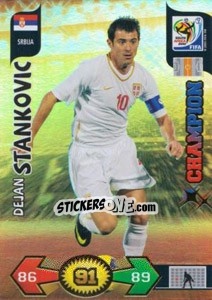 Cromo Dejan Stankovic - FIFA World Cup South Africa 2010. Adrenalyn XL (UK edition) - Panini