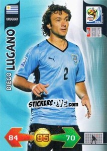 Sticker Diego Lugano - FIFA World Cup South Africa 2010. Adrenalyn XL (UK edition) n. 331 - Panini