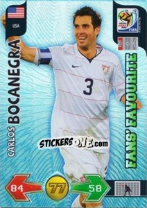 Sticker Carlos Bocanegra - FIFA World Cup South Africa 2010. Adrenalyn XL (UK edition) - Panini