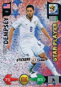 Sticker Clint Dempsey - FIFA World Cup South Africa 2010. Adrenalyn XL (UK edition) n. 350 - Panini