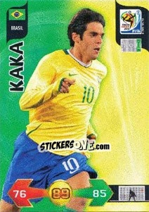 Sticker Kaka - FIFA World Cup South Africa 2010. Adrenalyn XL (UK edition) - Panini