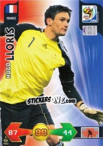 Sticker Hugo Lloris - FIFA World Cup South Africa 2010. Adrenalyn XL (UK edition) n. 149 - Panini