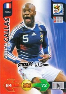 Cromo William Gallas