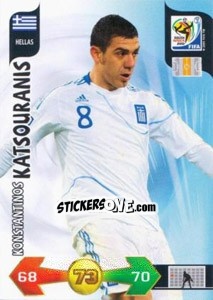 Sticker Konstantinos Katsouranis - FIFA World Cup South Africa 2010. Adrenalyn XL (UK edition) - Panini