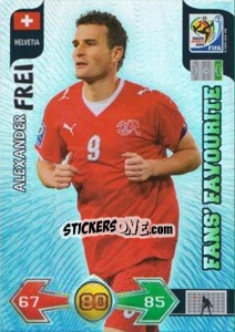 Figurina Alexander Frei - FIFA World Cup South Africa 2010. Adrenalyn XL (UK edition) - Panini