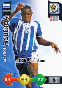 Cromo Maynor Figueroa - FIFA World Cup South Africa 2010. Adrenalyn XL (UK edition) - Panini