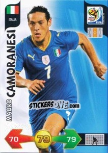 Sticker Mauro Camoranesi - FIFA World Cup South Africa 2010. Adrenalyn XL (UK edition) n. 212 - Panini