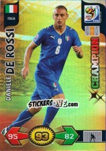 Cromo Daniele De Rossi - FIFA World Cup South Africa 2010. Adrenalyn XL (UK edition) - Panini