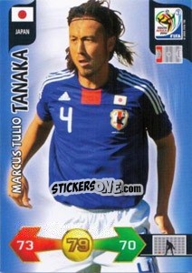 Sticker Marcus Tulio Tanaka - FIFA World Cup South Africa 2010. Adrenalyn XL (UK edition) - Panini
