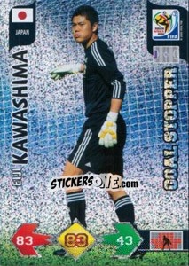 Sticker Eiji Kawashima - FIFA World Cup South Africa 2010. Adrenalyn XL (UK edition) n. 238 - Panini