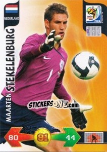 Figurina Maarten Stekelenburg - FIFA World Cup South Africa 2010. Adrenalyn XL (UK edition) - Panini