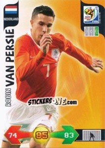 Sticker Robin van Persie - FIFA World Cup South Africa 2010. Adrenalyn XL (UK edition) n. 249 - Panini