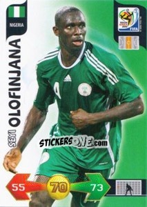Sticker Seyi Olofinjana - FIFA World Cup South Africa 2010. Adrenalyn XL (UK edition) n. 261 - Panini