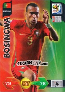 Figurina Bosingwa - FIFA World Cup South Africa 2010. Adrenalyn XL (UK edition) - Panini