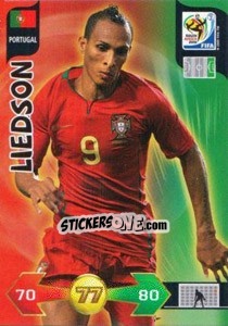 Figurina Liedson - FIFA World Cup South Africa 2010. Adrenalyn XL (UK edition) - Panini