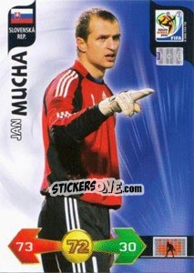 Sticker Jan Mucha - FIFA World Cup South Africa 2010. Adrenalyn XL (UK edition) - Panini