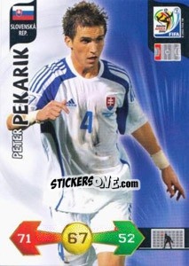 Cromo Peter Pekarik - FIFA World Cup South Africa 2010. Adrenalyn XL (UK edition) - Panini