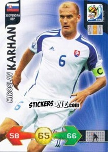 Cromo Miroslav Karhan - FIFA World Cup South Africa 2010. Adrenalyn XL (UK edition) - Panini