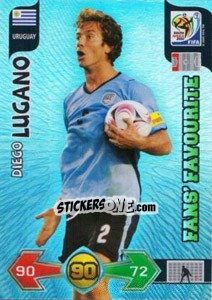 Sticker Diego Lugano - FIFA World Cup South Africa 2010. Adrenalyn XL (UK edition) n. 335 - Panini