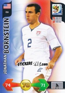 Figurina Jonathan Bornstein - FIFA World Cup South Africa 2010. Adrenalyn XL (UK edition) - Panini