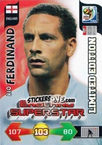 Cromo Rio Ferdinand