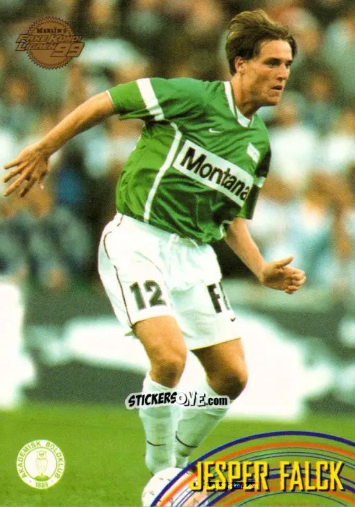 Sticker Jesper Falck - Danish Faxe Kondi Ligaen 1998-1999 n. 2 - Merlin