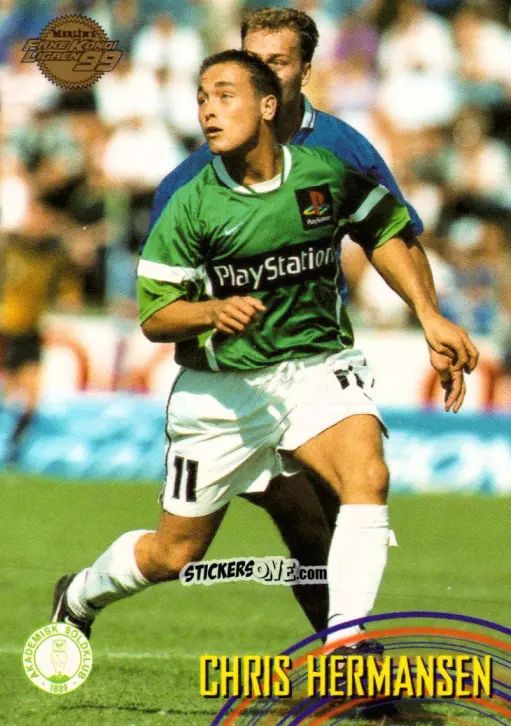 Sticker Chris Hermansen - Danish Faxe Kondi Ligaen 1998-1999 n. 4 - Merlin