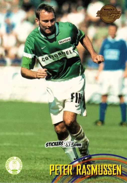 Sticker Peter Rasmussen - Danish Faxe Kondi Ligaen 1998-1999 n. 10 - Merlin