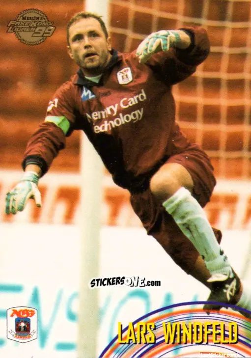 Sticker Lars Windfeld - Danish Faxe Kondi Ligaen 1998-1999 n. 22 - Merlin