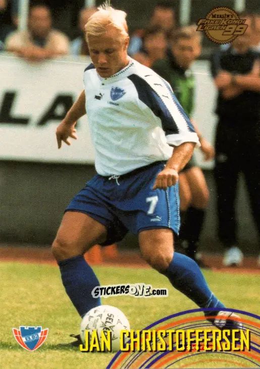Sticker Jan Christoffersen - Danish Faxe Kondi Ligaen 1998-1999 n. 23 - Merlin
