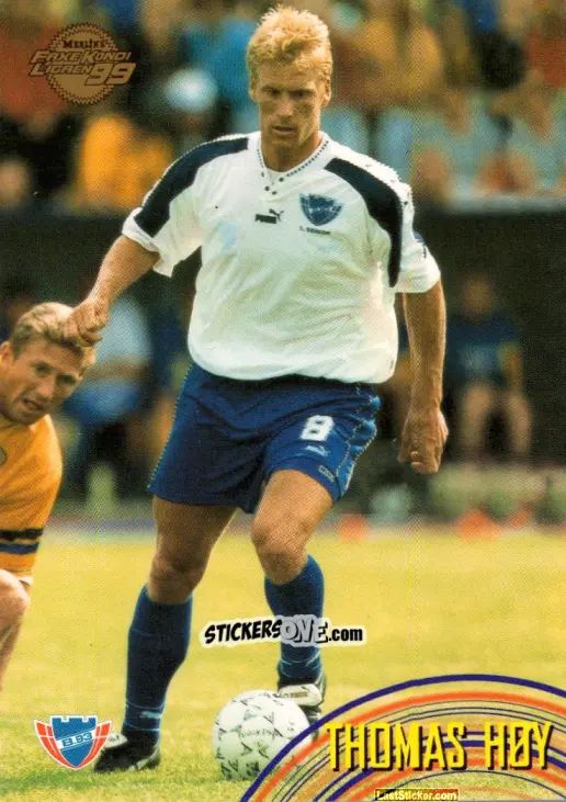 Sticker Thomas Hoy - Danish Faxe Kondi Ligaen 1998-1999 n. 27 - Merlin
