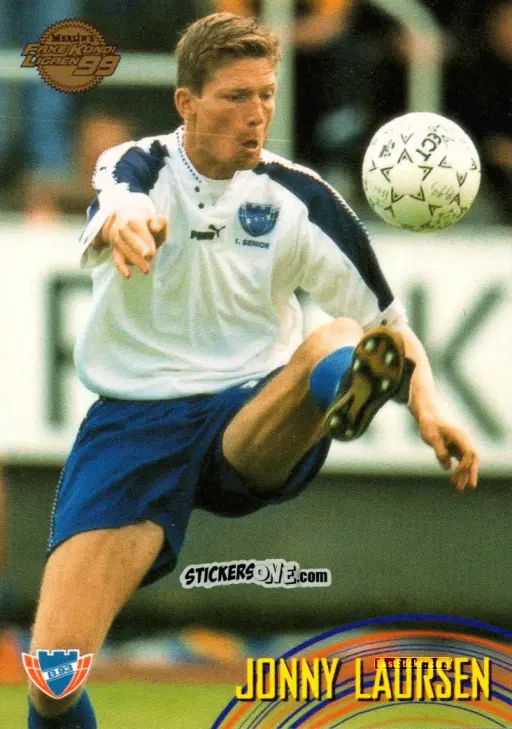 Sticker Jonny Laursen - Danish Faxe Kondi Ligaen 1998-1999 n. 29 - Merlin