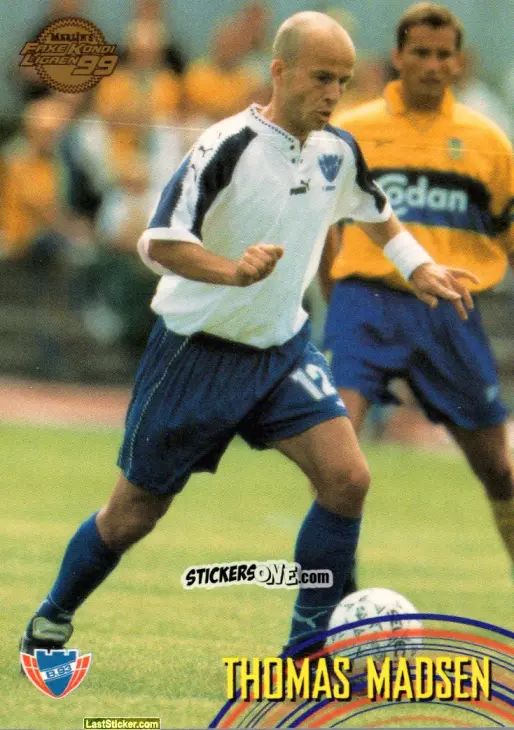 Sticker Thomas Madsen - Danish Faxe Kondi Ligaen 1998-1999 n. 31 - Merlin