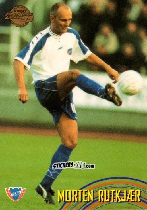 Sticker Morten Rutkjær - Danish Faxe Kondi Ligaen 1998-1999 n. 32 - Merlin