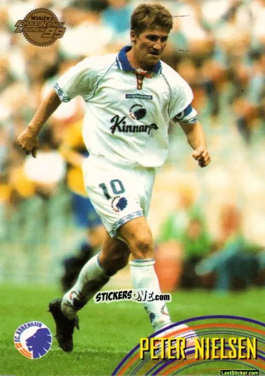 Sticker Peter Nielsen - Danish Faxe Kondi Ligaen 1998-1999 n. 55 - Merlin
