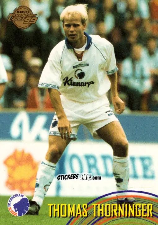 Sticker Thomas Thorninger - Danish Faxe Kondi Ligaen 1998-1999 n. 56 - Merlin