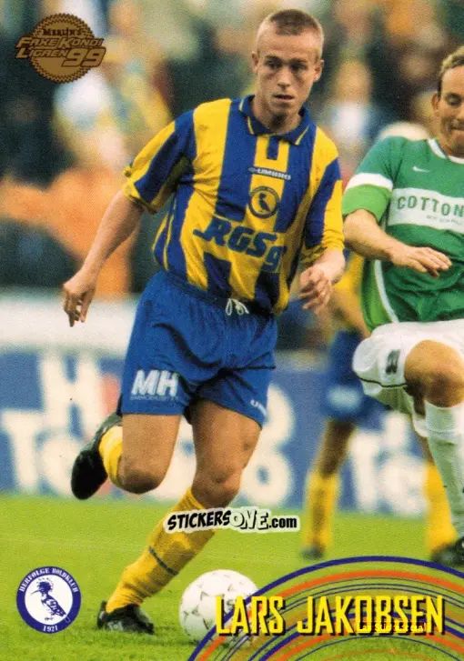 Sticker Lars Jakobsen - Danish Faxe Kondi Ligaen 1998-1999 n. 59 - Merlin