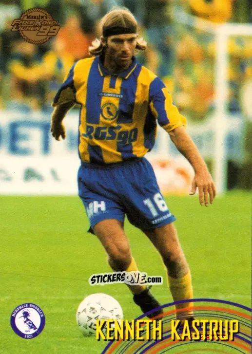 Figurina Kenneth Kastrup - Danish Faxe Kondi Ligaen 1998-1999 n. 61 - Merlin