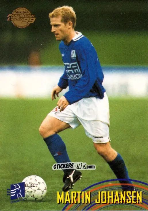 Sticker Martin Johansen - Danish Faxe Kondi Ligaen 1998-1999 n. 73 - Merlin