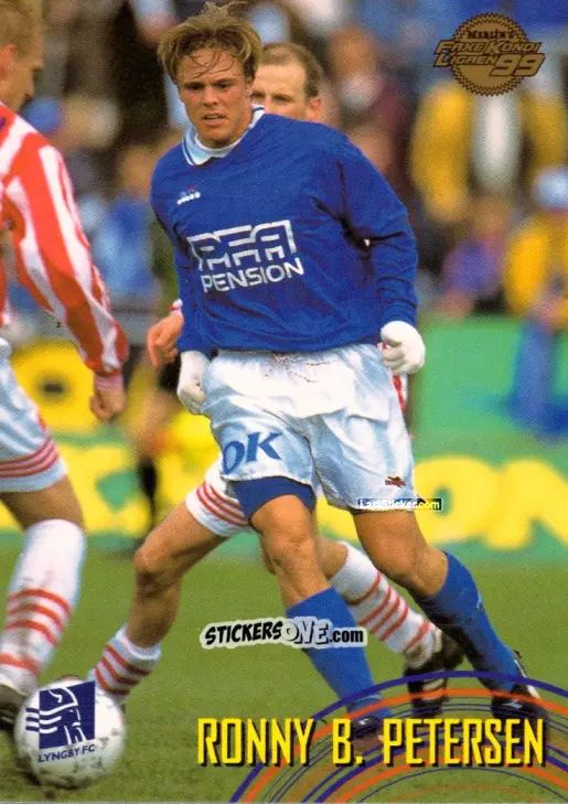 Sticker Ronny B. Petersen - Danish Faxe Kondi Ligaen 1998-1999 n. 78 - Merlin