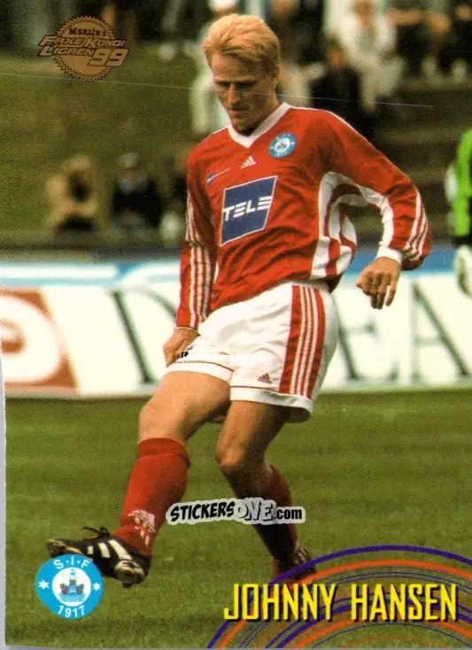 Sticker Johnny Hansen - Danish Faxe Kondi Ligaen 1998-1999 n. 81 - Merlin