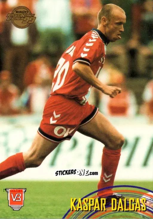 Sticker Kaspar Dalgas - Danish Faxe Kondi Ligaen 1998-1999 n. 90 - Merlin