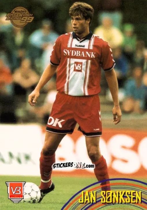 Sticker Jan Sonksen - Danish Faxe Kondi Ligaen 1998-1999 n. 97 - Merlin