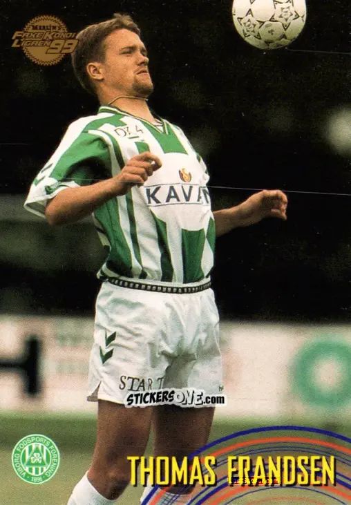 Sticker Thomas Frandsen - Danish Faxe Kondi Ligaen 1998-1999 n. 101 - Merlin