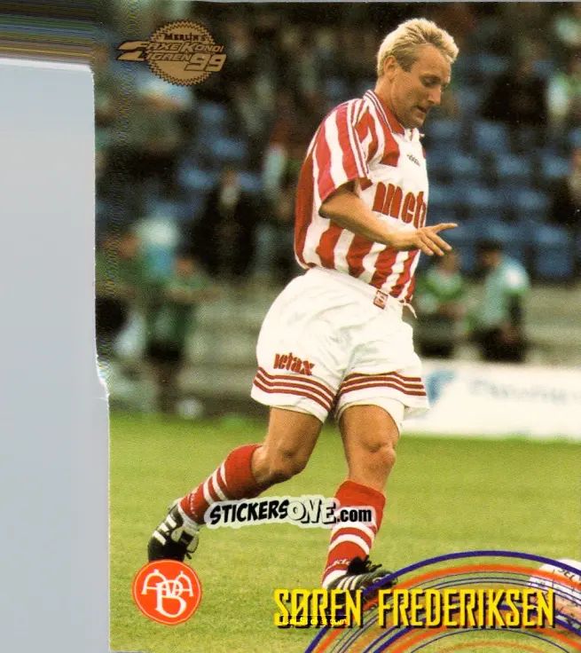 Sticker Soren Frederiksen - Danish Faxe Kondi Ligaen 1998-1999 n. 111 - Merlin